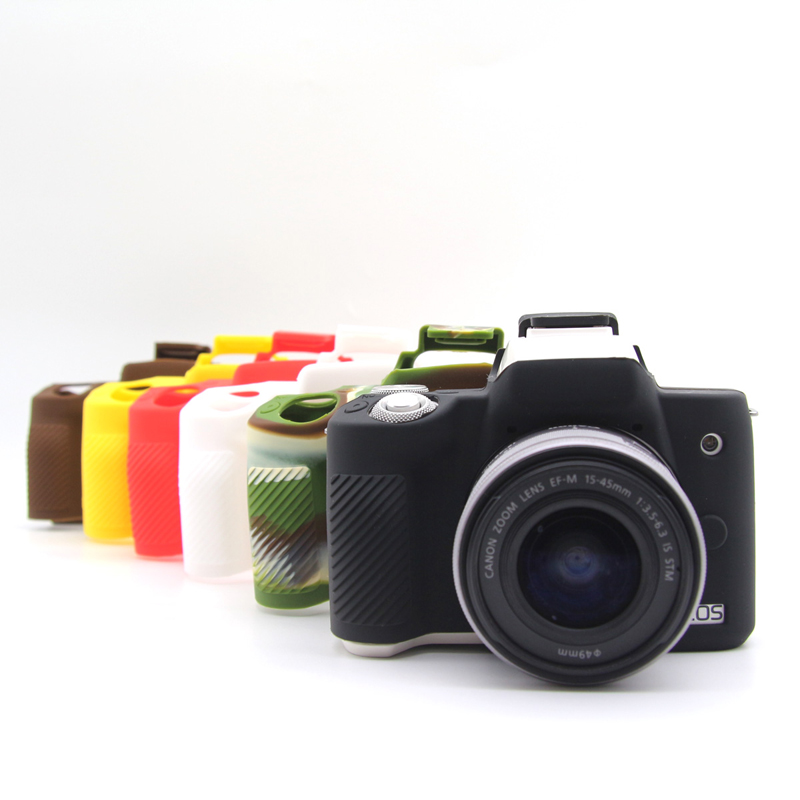 Canon Camera Eos M50 Mark Ii - シリコンアーマースキンケースボディカバープロテクター キヤノン EOS M50、M50 Mark II