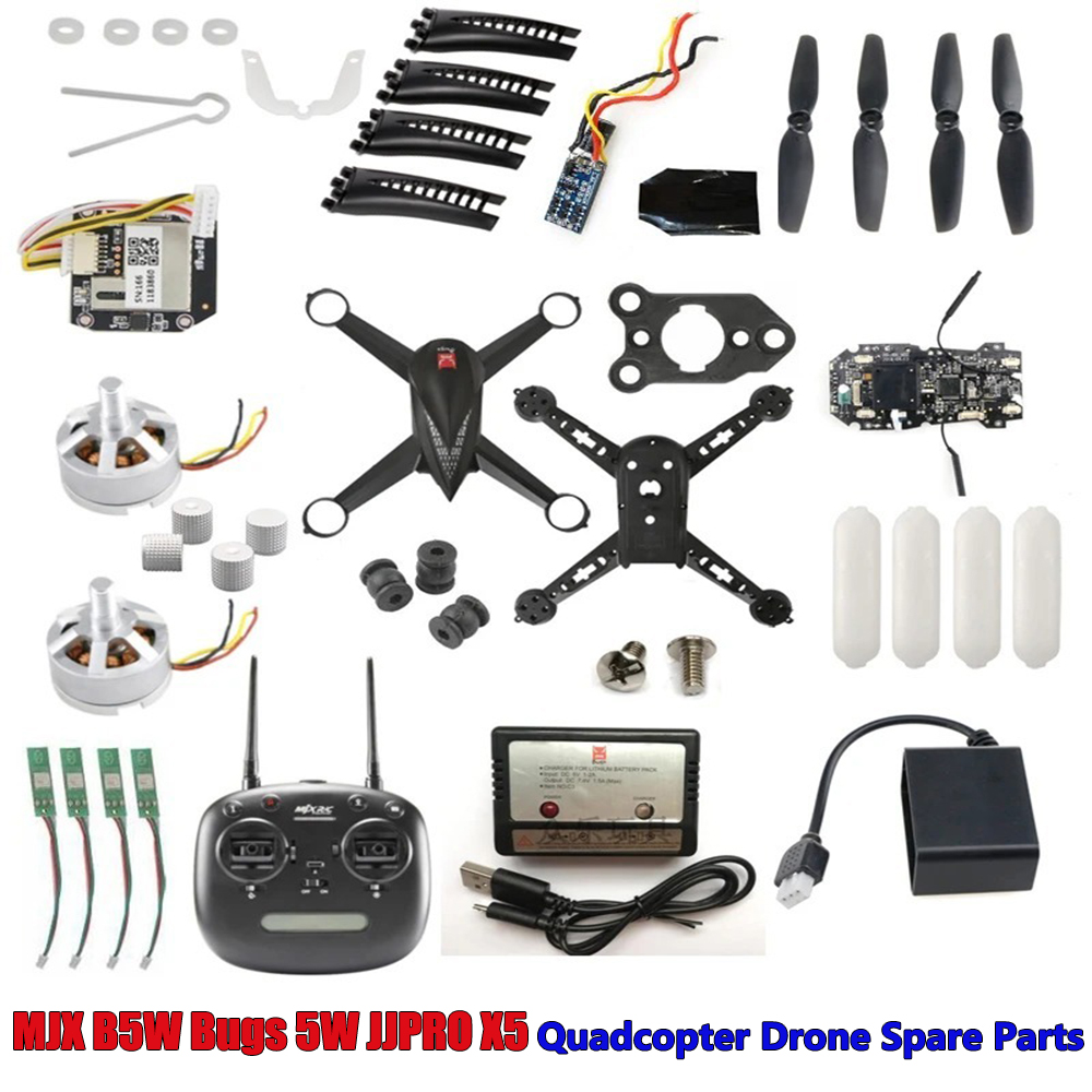 Holy Stone Drone Hs720 - ドローンクワッドコプターRCスペアパーツ,mjx b5wバグ,5w jpro x5,プロペラモーターレシーバー,ブレードボディシェル,escコントローラー,1080pバージョン