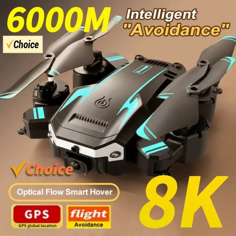 Drone Gps Module - G6 Pro 8Kデュアルカメラドローン、5G GPS 5KM FPV（360度）
