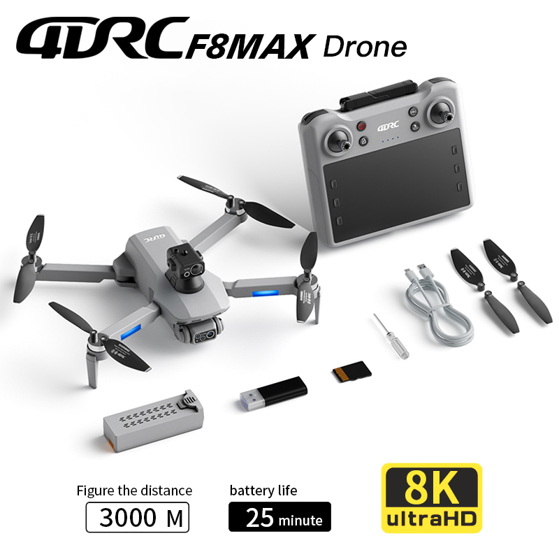 Drone Gps Module - F8 MAX GPSドローン プロフェッショナル 8Kカメラ 5G