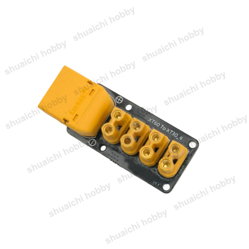 1 個 60A XT60 から XT30 4 チャンネル電源 - Drone Power Distribution Board のレビューと価格