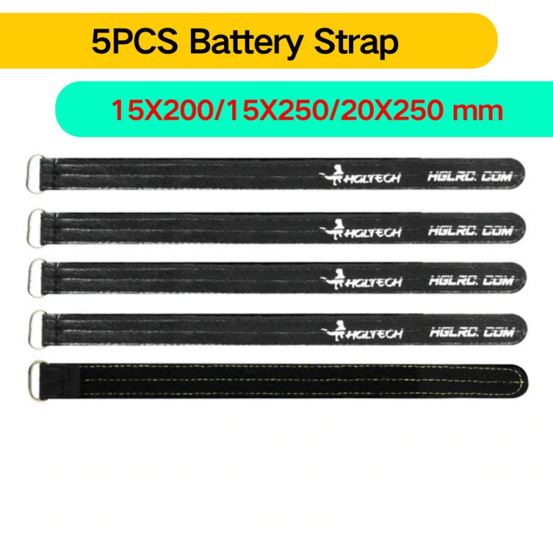 5 個 HGLRC メタルバックルバッテリーストラップ 20 - Drone Battery Strap のレビューと価格