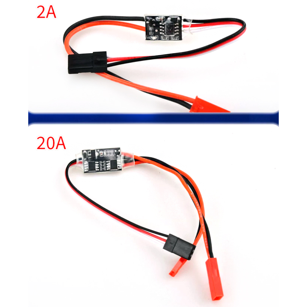 2-20A 高電流リモコン電子スイッチ 3-30V 航空モデ - Drone Battery のレビューと価格