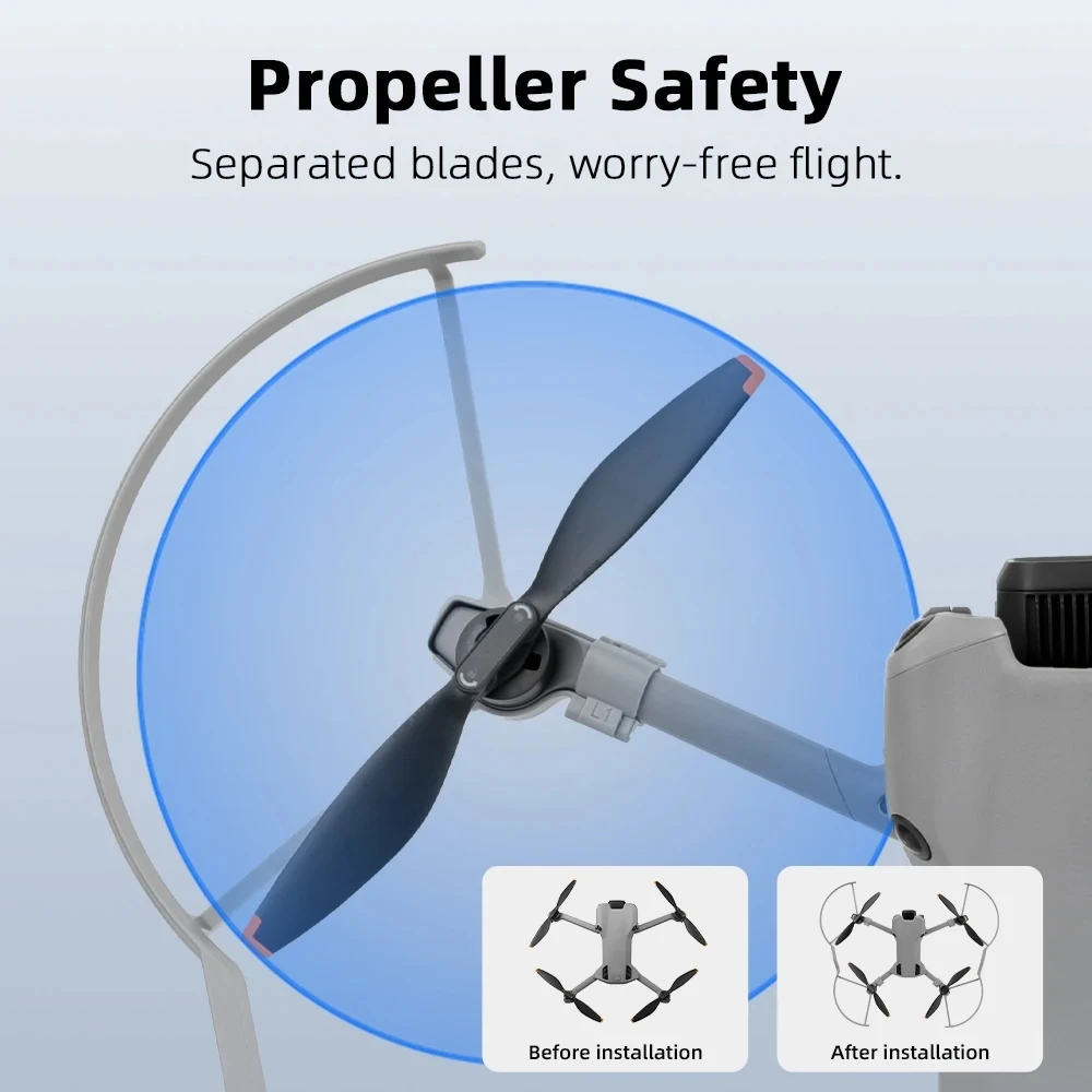 4 個の衝突防止保護カバー フライングプロペラ安全ガードリン - Drone Propeller Guard のレビューと価格