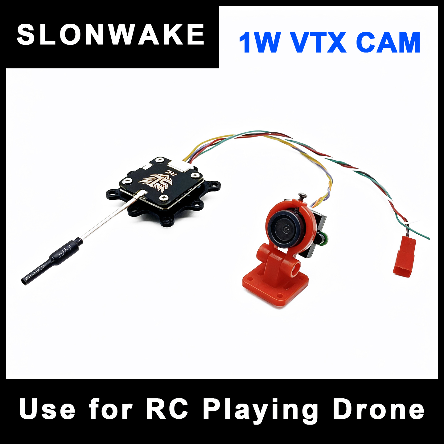 SLONWAKE 5.8G 200/500/1000mW調整 - Drone Receiver のレビューと価格